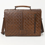 American Darling BRIEFCASE Hand Tooled Genuine Leather women bag western handbag purse