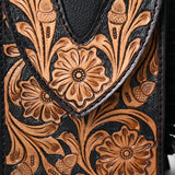 American Darling Adbga537 Cross Body I Hand Tooled Genuine Leather Women Bag Western Handbag Purse