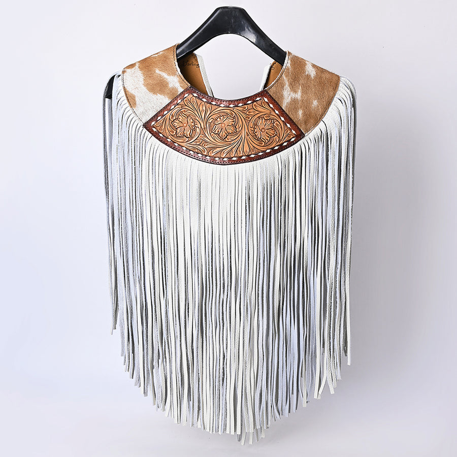 American Darling ADJW111 Genuine Leather Jewelry Necklace with Concho