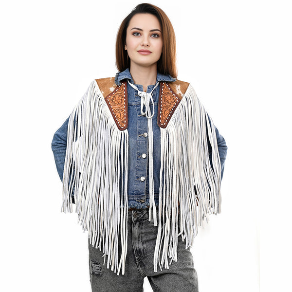 American Darling ADJW111 Genuine Leather Jewelry Necklace with Concho - Uhorse