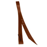 Hilason American Leather Tie Strap,1.75X6' Chn Brown