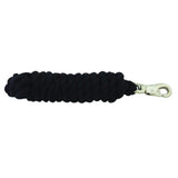 Red cotton rope halter with chrome snap - Uhorse