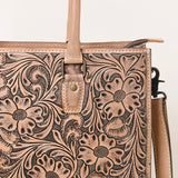 American Darling Tote Hand Tooled Genuine Leather women bag western handbag purse