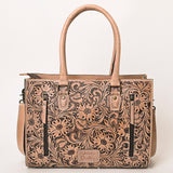 American Darling Tote Hand Tooled Genuine Leather women bag western handbag purse