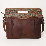 Ohlay Bags OHG170 Clutch Hand Tooled Embossed Genuine Leather Women Bag Western Handbag Purse