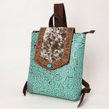 Ohlay Bags OHG176 Backpack Hand Tooled Embossed Hair-On Genuine Leather Women Bag Western Handbag Purse
