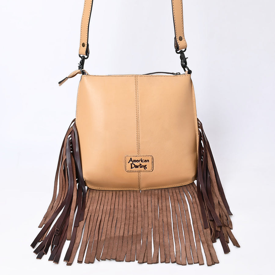 American Darling Messenger Hand Tooled Genuine Leather Western Women Bag Handbag Purse | Travel Bags College Casual