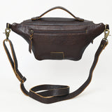 American Darling Adbgm397A Fanny Pack Hair-On Genuine Leather Women Bag Western Handbag Purse