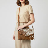 American Darling Messenger Hair On Genuine Leather Western Women Bag | Handbag Weekend Travel Bags for