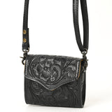 American Darling Wallet Hand Tooled Genuine Leather Women Bag Western Handbag Purse