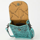 American Darling Cell Phone Holder Hand Tooled Genuine Leather Women Bag Western Handbag Purse