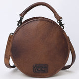 American Darling ADBG1449 Cross Body Hand Tooled Genuine Leather women bag western handbag purse