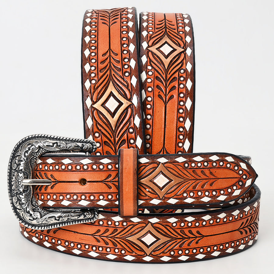 American Darling Western Leather Belt Unisex - Uhorse