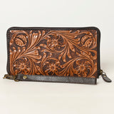 OHLAY OHA129A Clutch Hand Tooled Genuine Leather women bag western handbag purse