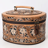 American Darling Jewelry Case Beautifully Hand Tooled Genuine Leather Women Bag Western Handbag Purse |