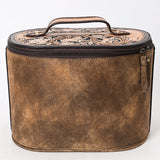 American Darling Jewelry Case Hand Tooled Genuine Leather Women's Bag Western Handbag Purse |