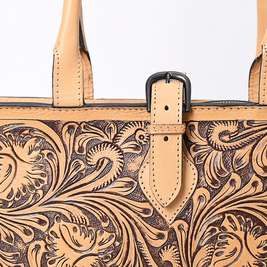 American Darling Tote Hand Tooled Genuine Leather Western Women Bag Handbag Purse | Travel Bags College Casual
