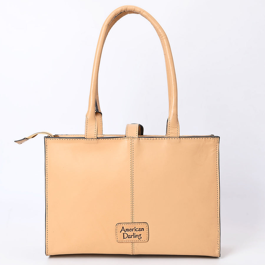 American Darling Tote Hand Tooled Genuine Leather Western Women Bag Handbag Purse | Travel Bags College Casual
