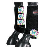 HILASON L M S Horse Front Leg Sport Boots| Printed Sport Boots| Horse Boots