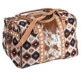OHLAY OHV304 DUFFEL Upcycled Wool Hair-on Genuine Leather women bag western handbag purse