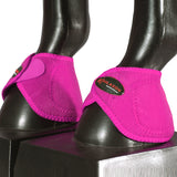 HILASON Bell Boots for Horses No Turn Protection Comfort & Durability Quick Wrap Hook and Loop Jumping Sold in Pairs