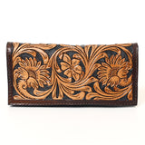 American Darling Clutch Hand Tooled Genuine Leather Western Women Bag Handbag Purse | Purses for Cute