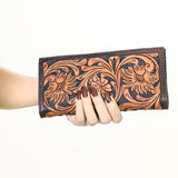 American Darling Clutch Hand Tooled Genuine Leather Western Women Bag Handbag Purse | Purses for Cute