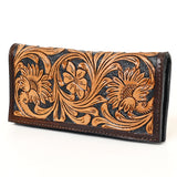 American Darling ADBGA428A Clutch Hand Tooled Genuine Leather women bag western handbag purse