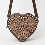 American Darling Canteen Hand Tooled Genuine Leather Women Bag Western Handbag Purse |
