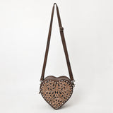 American Darling Adbga430A Canteen Hand Tooled Genuine Leather Women Bag Western Handbag Purse