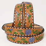 American Darling Beautifully Hand Tooled Genuine American Leather Belt Men and Women