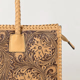 American Darling Tote Hand Tooled Genuine Leather Western Women Bag Handbag Purse | Travel Bags College Casual