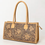 American Darling Hand Tooled Genuine Leather women bag western handbag purse