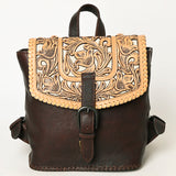American Darling Backpack Hand Tooled Genuine Leather W. Women Bag