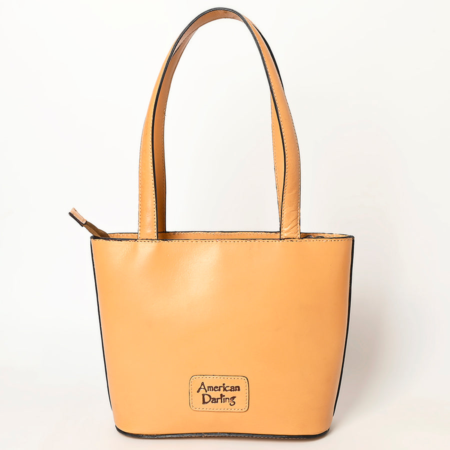 American Darling Tote Hand tooled Genuine Suede Leather Women Bag Western Handbag Purse | Travel Bags