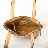 American Darling Tote Hand tooled Genuine Suede Leather Women Bag Western Handbag Purse | Travel Bags