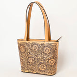 American Darling Tote Hand tooled Genuine Suede Leather Women Bag Western Handbag Purse | Travel Bags - Uhorse