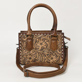American Darling ADBG1452 Cross Body Hand Tooled Genuine Leather women bag western handbag purse