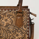 American Darling ADBG1452 Cross Body Hand Tooled Genuine Leather women bag western handbag purse