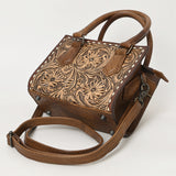 American Darling ADBG1452 Cross Body Hand Tooled Genuine Leather women bag western handbag purse