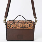 American Darling Adbga557 Cross Body I Hand Tooled Genuine Leather Women Bag Western Handbag Purse