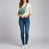 American Darling Fanny Pack Hand Tooled Genuine Western Leather Women Bag Handbag Purse