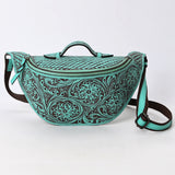 American Darling Fanny Pack Hand Tooled Genuine Western Leather Women Bag Handbag Purse