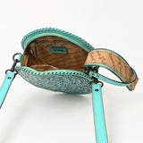 American Darling Canteen Hand Tooled Genuine Leather Women's Bag Western Handbag Purse | Women