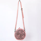 American Darling Canteen Hand Tooled Genuine Leather Women Bag Western Handbag Purse