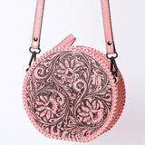 American Darling Canteen Hand Tooled Genuine Leather Women Bag Western Handbag Purse