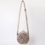 American Darling Canteen Hand Tooled Genuine Leather Women Bag Western Handbag Purse