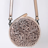 American Darling Canteen Hand Tooled Genuine Leather Women's Bag Western Handbag Purse | Women