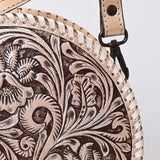 American Darling Canteen Hand Tooled Genuine Leather Women's Bag Western Handbag Purse | Women