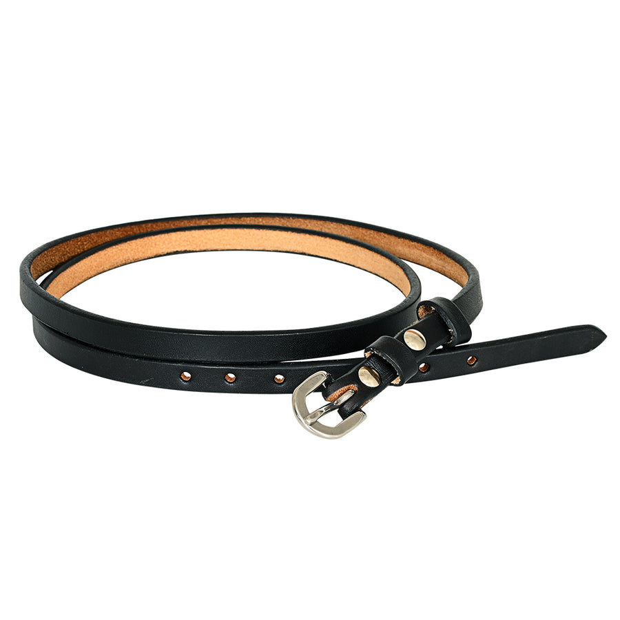 Hilason Western Horse Throat Latch Replacement Strap Headstall Harness Leather Black - Uhorse